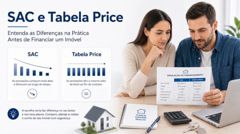 SAC e Tabela Price: Entenda as Diferenças na Prática Antes de Financiar um Imóvel
